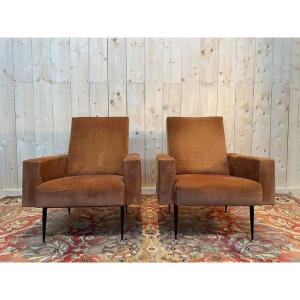 Pair Of Vintage 1950/1960 Armchairs 