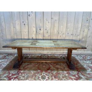 Monastery Coffee Table In Parquet Oak