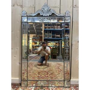 Venetian Mirror, Napoleon III Period, 130/75 Cm