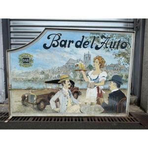 Bar Divider In Painted Sheet Metal 1957