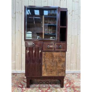 Small Cabinet - Sideboard - Display Case From The Art Deco Period