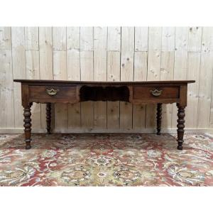 Louis Philippe Period Cherrywood Desk 