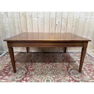 Louis XVI Style Cherry Wood Dining Table 