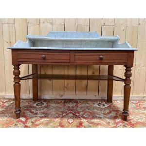 Large Louis Philippe Dressing Table Or Dressing Table