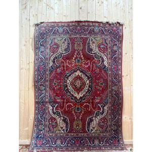 Iranian Tabriz Rug, Pure Wool, 298/205 Cm