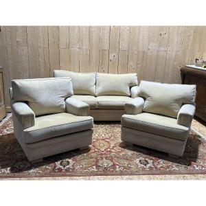 Schwartz Living Room Sofa And Two Armchairs