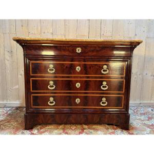 Louis Philippe Period Mahogany Chest Of Drawers