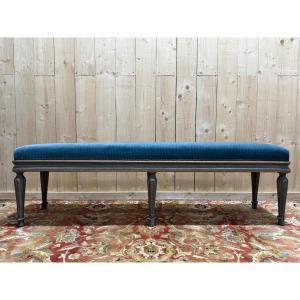 Large Louis XVI Office Bench