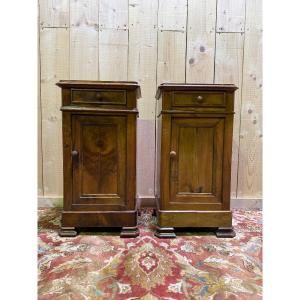 Pair Of Louis Philippe Period Bedside Tables 