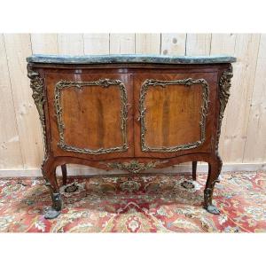 Louis XV Style Marquetry Buffet - Transitional 