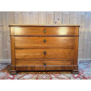 Louis Philippe Period Walnut Chest Of Drawers 