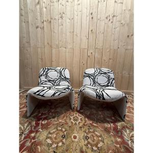 Pair Of Alky Piretti Lounge Chairs