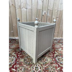 Painted Oak Orange Tree Planter