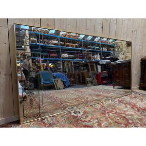 Large Art Nouveau Bistro - Brasserie Mirror
