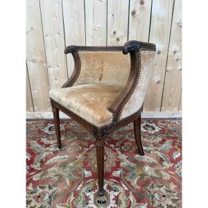 Louis XVI Style Office Armchair