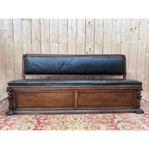Bench - High Period / Renaissance Style Walnut Chest