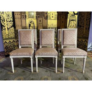 Suite Of 6 Louis XVI Style Chairs