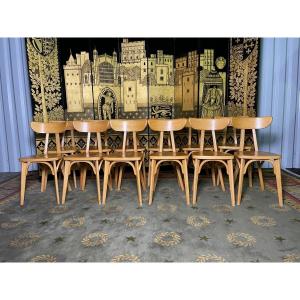 Suite Of 12 Luterma Bistro Chairs 