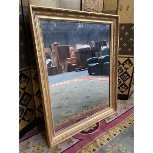 Empire Mirror With Gold Leaf Palmeters 