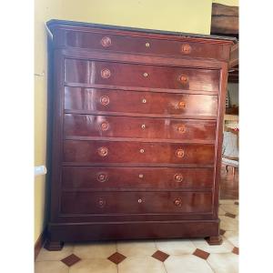 Weekly Mahogany Louis Philippe Period