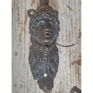 Pair Of Empire Style Bronze Wall Sconces Circa 1890