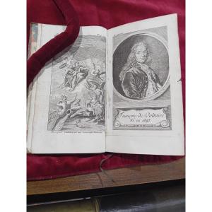 The Henriade Where Are Attached The Poems On The Battle Of Fontenoy By Mr. De Voltaire 1748