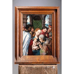 The Adoration Of The Magi, 16th Century.
