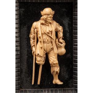 Pair Of Sculptures, 18th Century.