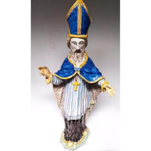 Faience From Rennes – Bishop - 18th Century