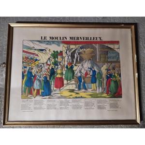 Image Of Epinal – Le Moulin Merveuilleux - 20th Century.