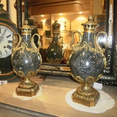 Vases Marble - XIXth