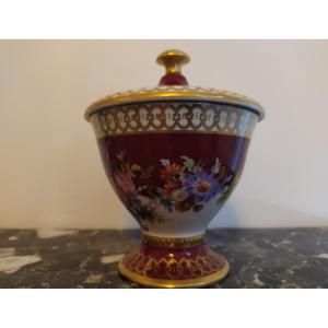 Porcelain Sugar Bowl – Paris 20th Century.