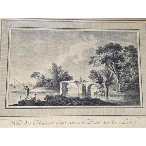 Engraving After Sarrazin And Mathieu, 17th Century French Sculptors.