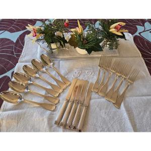 Art Deco Silverware – Henry Lapparat – 20th Century.