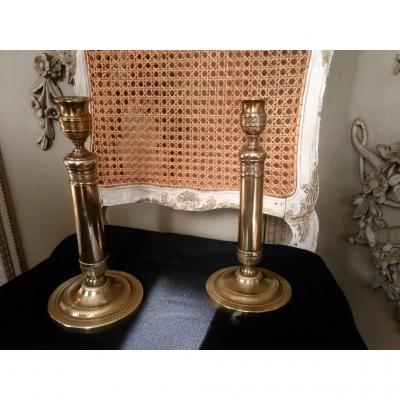 Pair Of Candlesticks - Restoration