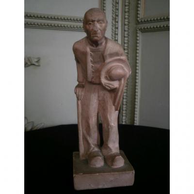 Sculpture «le Breton» - R. Gourdon - XXth C.