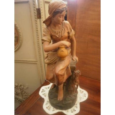 Sculpture Léon Pilet - XXth Century.