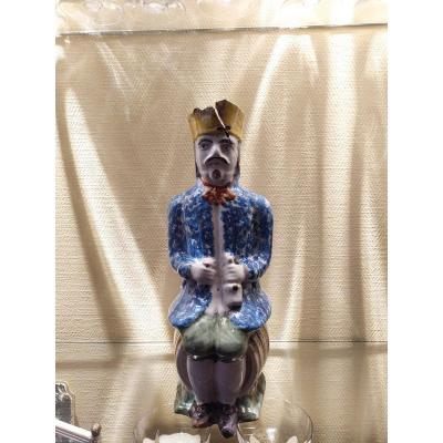 Pitcher Jacquot In Faience - North - XIXth Century