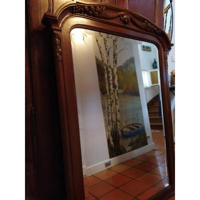 Art Nouveau Mirror Ice - XXth.