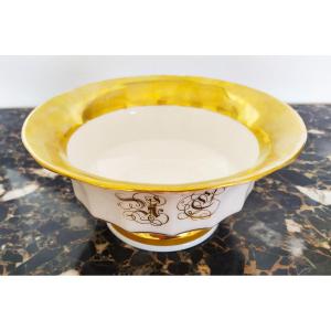 White And Gold Porcelain Cup - Paris XIXth.
