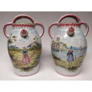 Faience d'Angouleme - End Of The 19th Century.