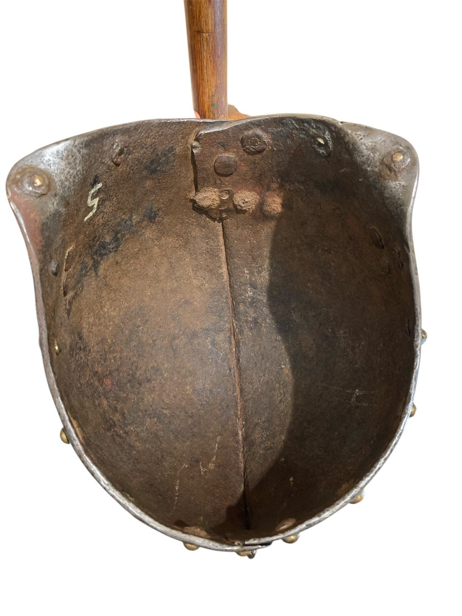 Italia settentrionale - Ferro battuto - XVI sec. - Elmo da Assedio-photo-7