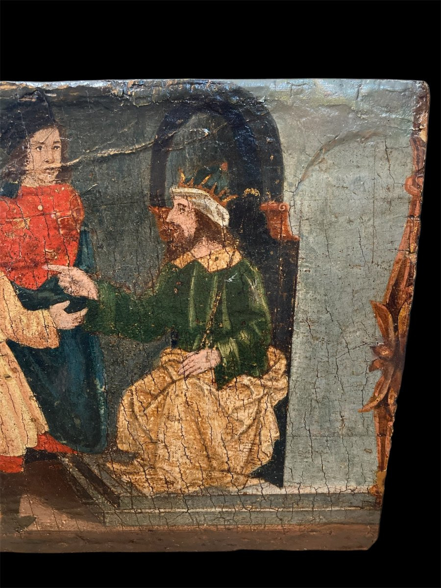 Francesco Botticini (Firenze, 1446 – Firenze, 1498) - E bottega - Martirio di San Genesio-photo-3