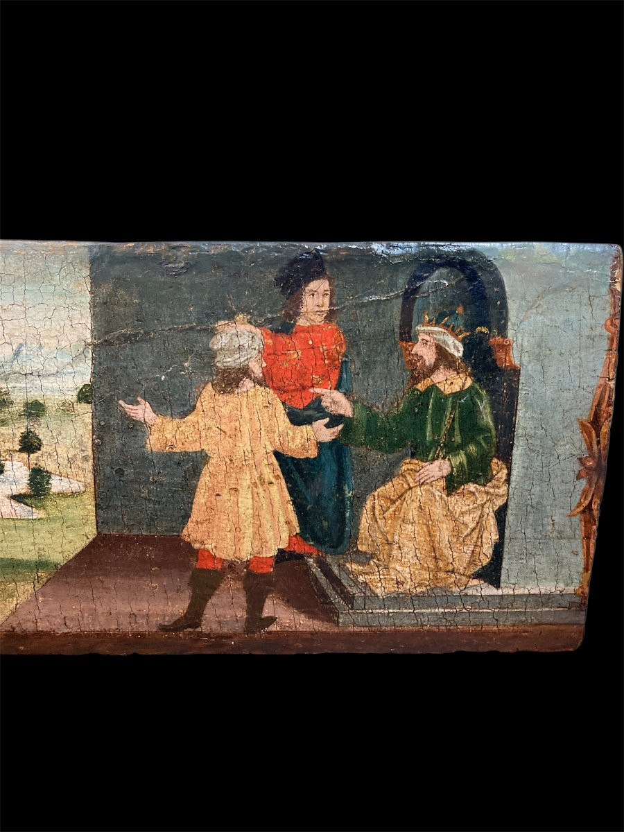 Francesco Botticini (Firenze, 1446 – Firenze, 1498) - E bottega - Martirio di San Genesio-photo-4