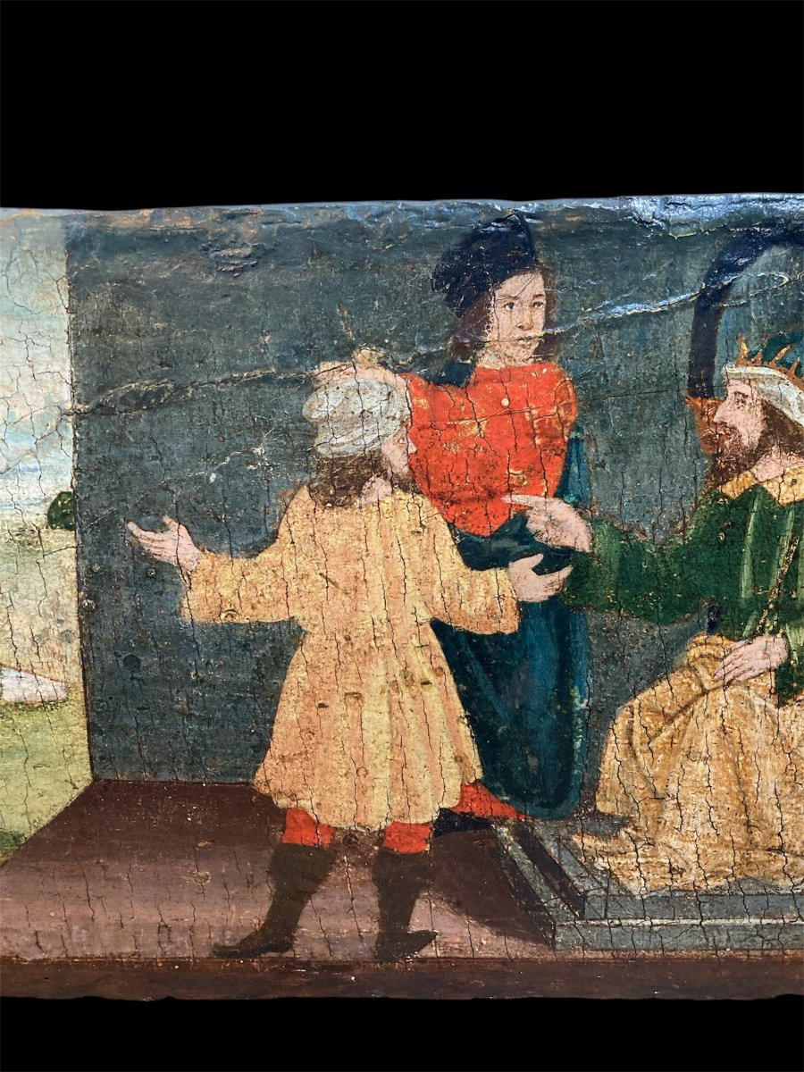 Francesco Botticini (Firenze, 1446 – Firenze, 1498) - E bottega - Martirio di San Genesio-photo-5