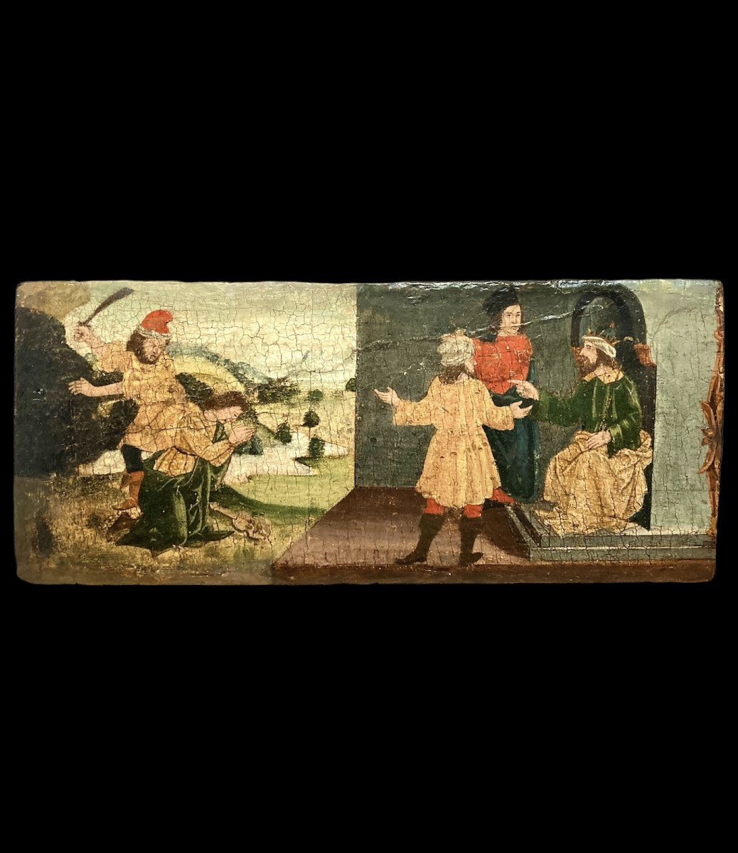 Francesco Botticini (Firenze, 1446 – Firenze, 1498) - E bottega - Martirio di San Genesio