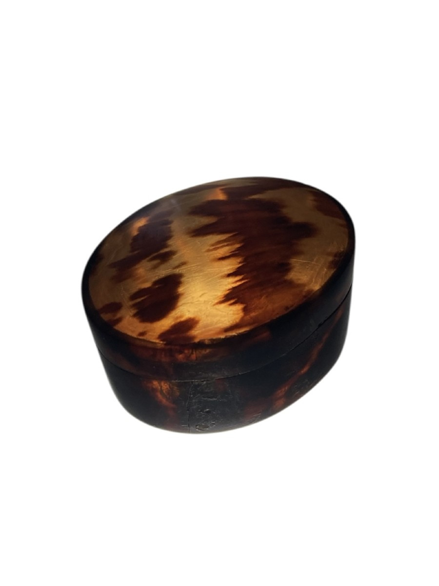 XVIII secolo - Porta pillole in tartaruga