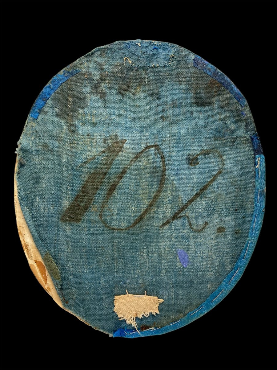 Fine del XVIII sec. - Olio su tela - Stemma dell'Ordine dei Minimi-photo-4