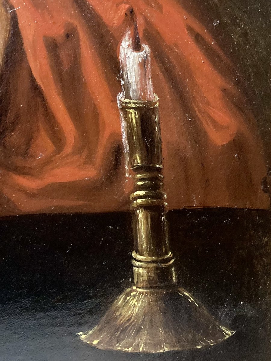 1897 - Olio su Tela - San Girolamo nel suo Studio-photo-3