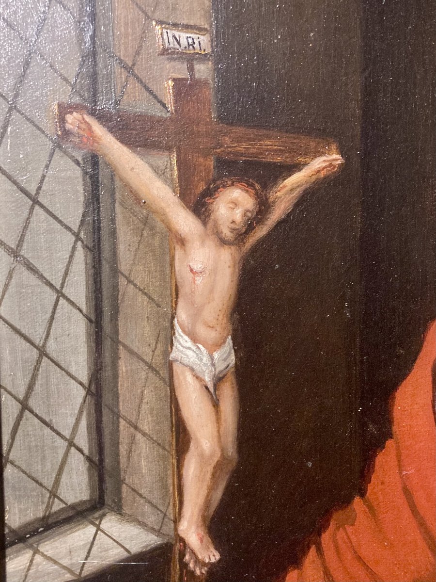 1897 - Olio su Tela - San Girolamo nel suo Studio-photo-4